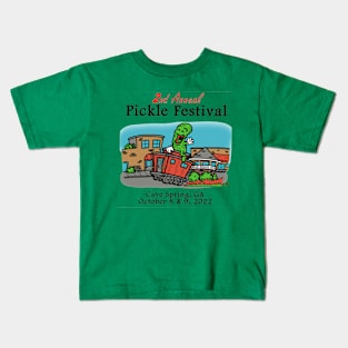 Cave Spring, GA Picklefest 2022 Kids T-Shirt